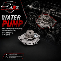Water Pump WP6077 31293177 Compatible With VOLVO S60 II (134), S80 II (124), V40 Hatchback (525), XC60 I SUV (156), XC90 I (275) (CONTINENTAL)