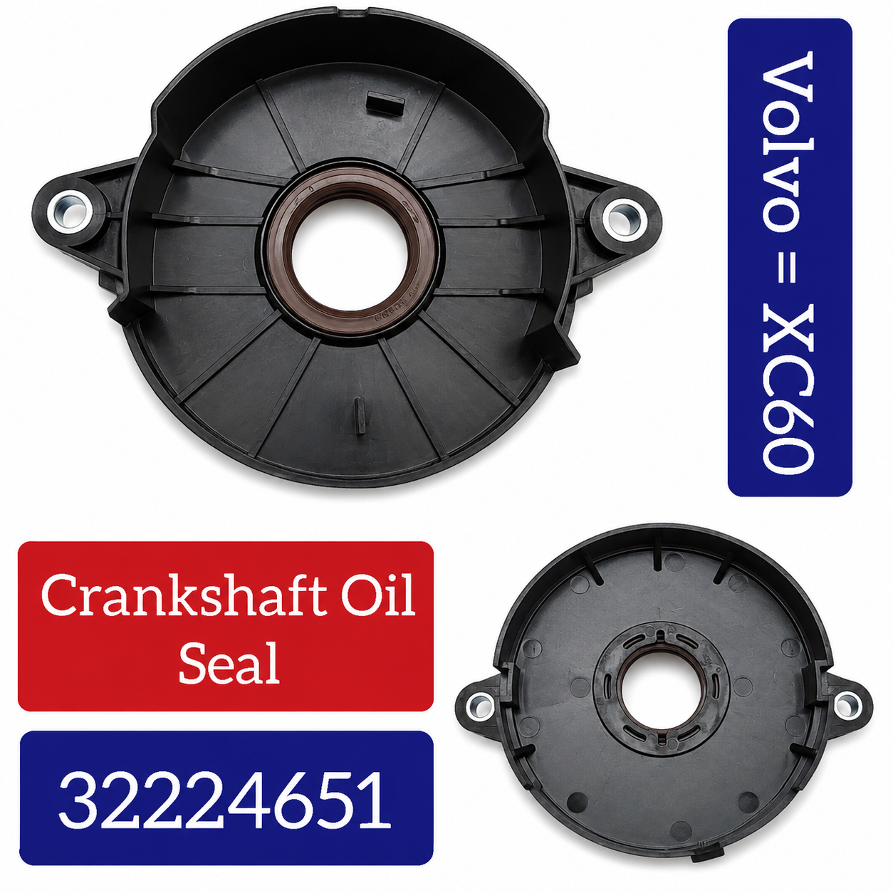 Crank shaft Oil Seal 32224651 Compatible With Volvo XC60