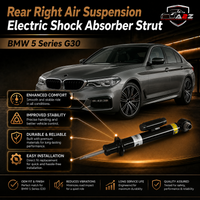 Rear Right Air Suspension Electric Shock Absorber Strut 37106886888 37106866400 Compatible With BMW 5 Series G30