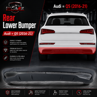 Rear Lower Bumper 80A807434D Compatible With Audi Q5 (2016-21) Tag No:213B