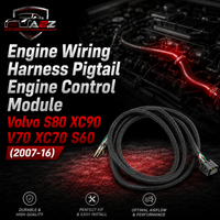 Engine Wiring Harness Pigtail Engine Control Module 31409380 Compatible With Volvo S80 XC90 V70 XC70 S60 (2007-16)