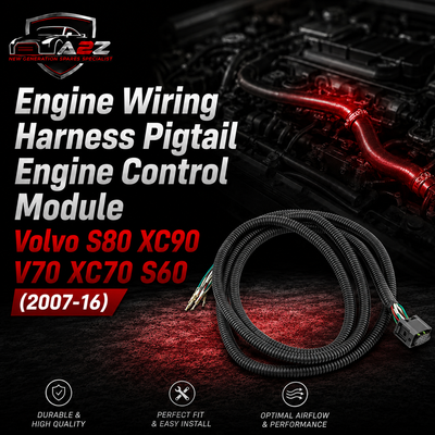 Engine Wiring Harness Pigtail Engine Control Module 31409380 Compatible With Volvo S80 XC90 V70 XC70 S60 (2007-16)
