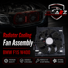 Radiator Cooling Fan Assembly 17427634466 Compatible With BMW F15 W400