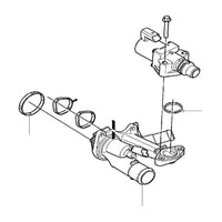 Thermostat Housing 31359806 31339237 Compatible With VOLVO V40 Hatchback (525) Tag No.121