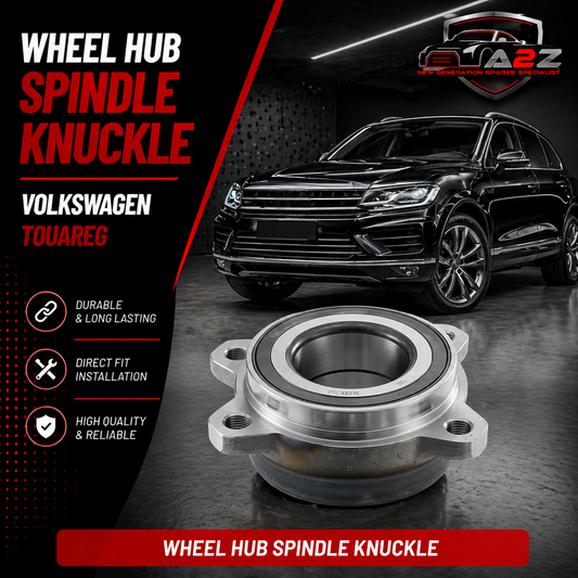 Front Left Wheel Hub Spindle Knuckle 7P0407287 Compatible With Volkswagen Touareg