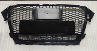 RS4 Quattro Black Honeycomb Show Grill Compatible With Audi A4 B8 Facelift (2012-15) Tag No.16