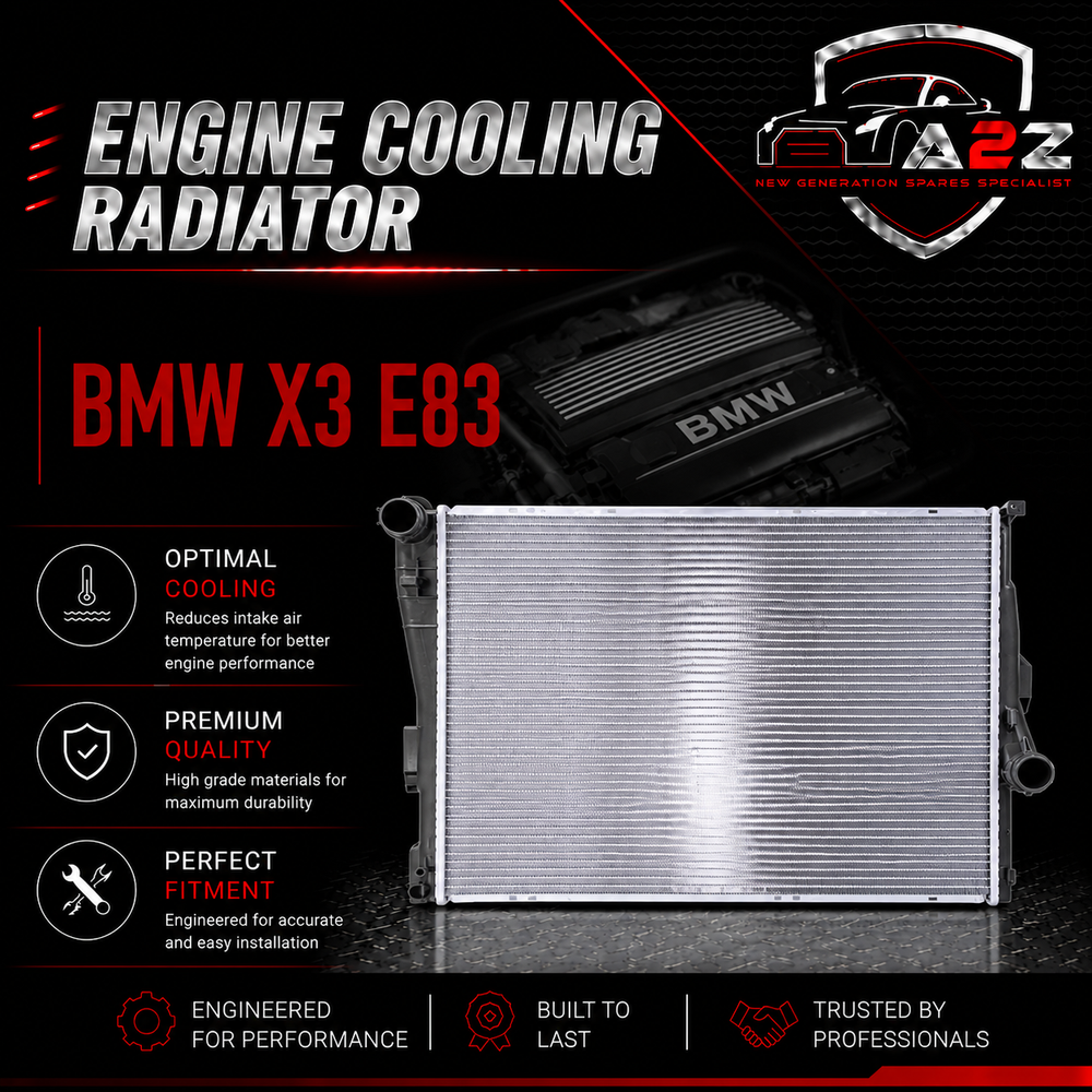 Engine Cooling Radiator 17113415693 Compatible With BMW X3 E83