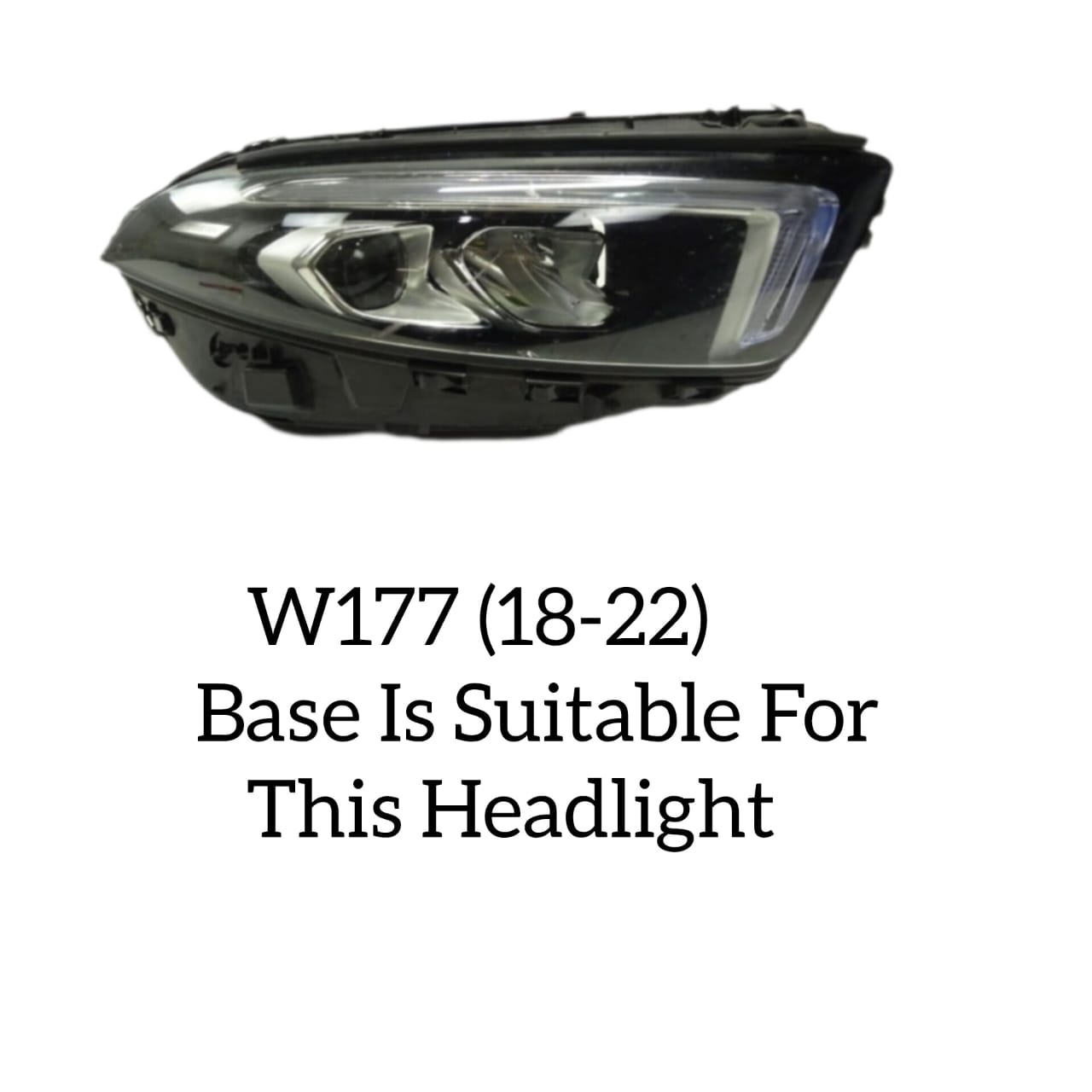 HeadLight Base Compatible With Mercedes Benz W177 (2018-2022) Tag No.119
