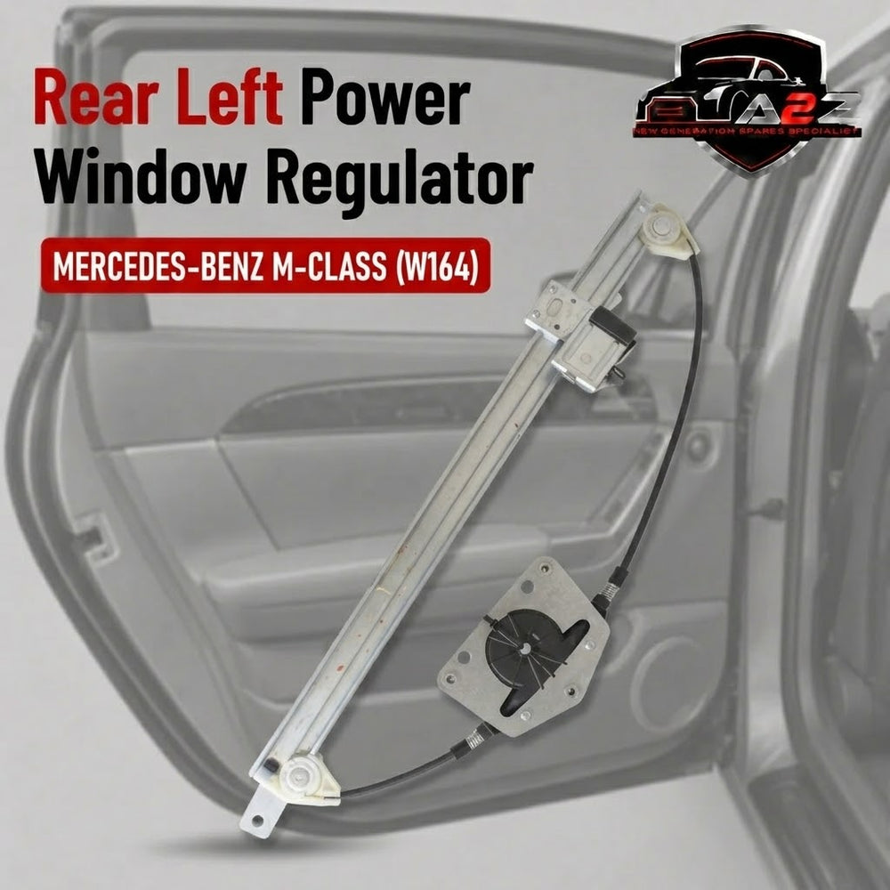 Rear Left Power Window Regulator 1647303179 Compatible with MERCEDES-BENZ M-CLASS (W164)
