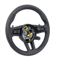 Porsche Black Leather Steering Wheel Compatible With Porsche All Model
