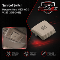 Sunroof Switch Button 00090029077H52 00090029071B88 00090029078R73 00090029079051 Compatible With Mercedes-Benz C-Class W205 & E-Class W213 & S-Class W222