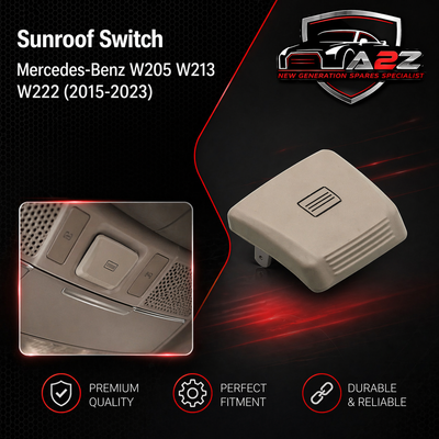 Sunroof Switch Button 00090029077H52 00090029071B88 00090029078R73 00090029079051 Compatible With Mercedes-Benz C-Class W205 & E-Class W213 & S-Class W222