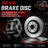 Rear Brake Disc Set LR099036 LR161898 LR033302 Compatible With LAND ROVER DISCOVERY V (L462) & RANGE ROVER IV (L405) & RANGE ROVER SPORT II (L494)