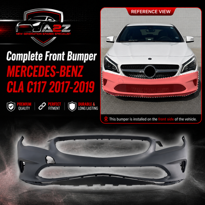Front Bumper A1178801100 1178801100 Compatible With MERCEDES-BENZ CLA C117 2017-2019 No :- 204