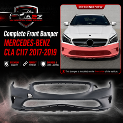 Front Bumper A1178801100 1178801100 Compatible With MERCEDES-BENZ CLA C117 2017-2019 No :- 204