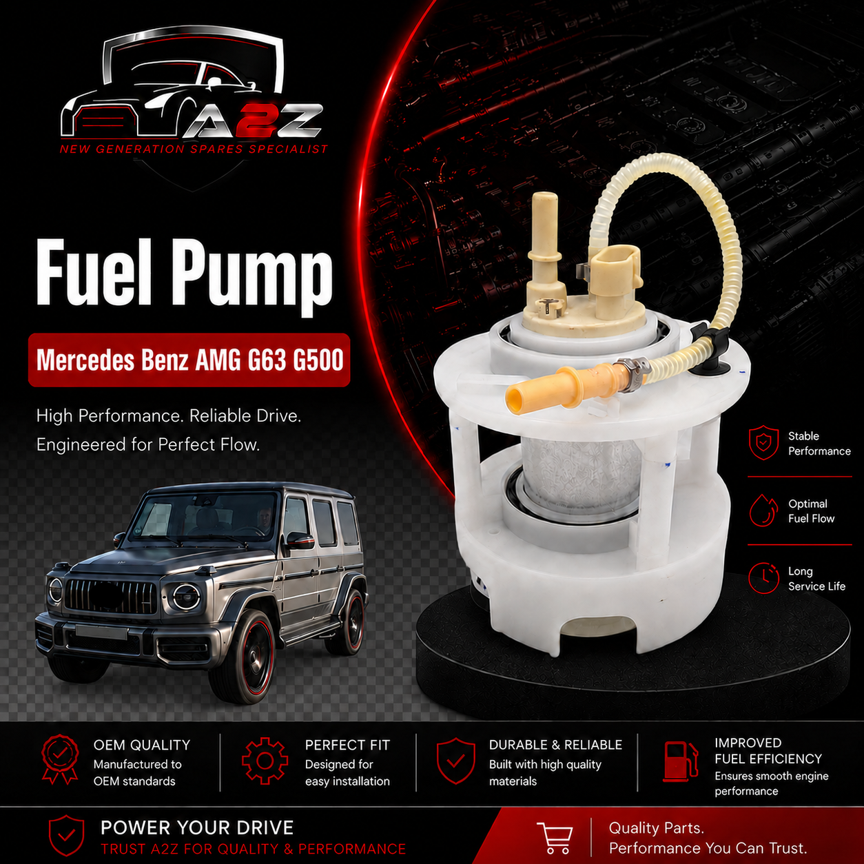 Fuel Pump 1904700294 Compatible With Mercedes Benz AMG G63 G500