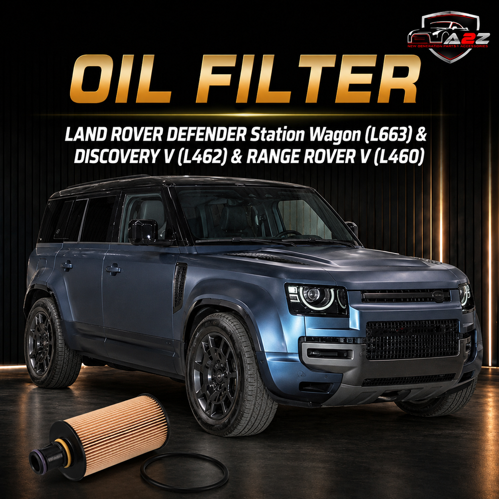 Oil Filter E1004HD672 & LR133455 & OX1338D Compatible with  LAND ROVER DEFENDER Station Wagon (L663) & DISCOVERY V (L462) & RANGE ROVER V (L460) Tag.311