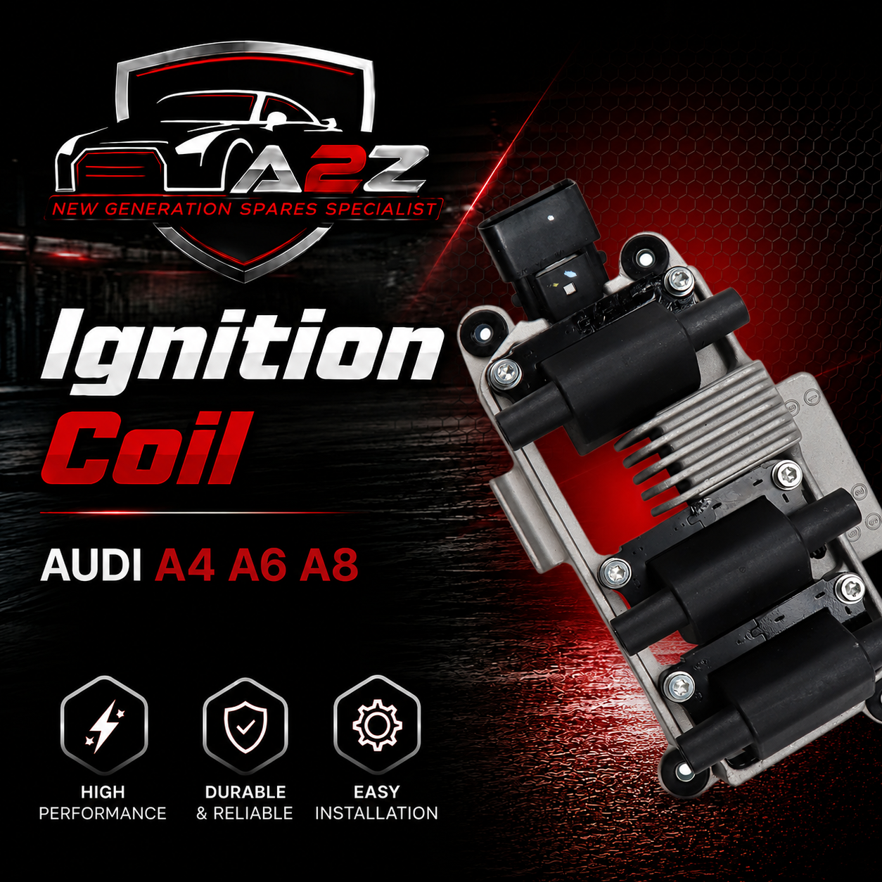 Ignition Coil 078905110H Compatible With AUDI A4 A6 A8