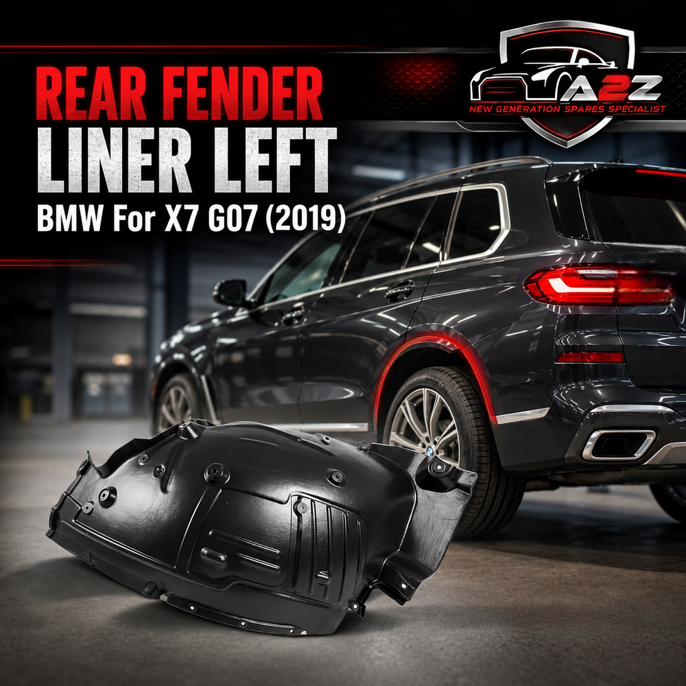 Rear Fender Liner Left 51759498277 & Right 51759498278 Compatible With BMW For 7 Series G70 (2023)
