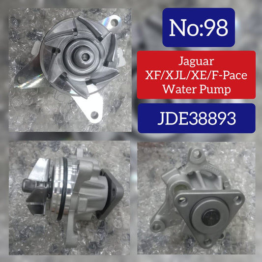 Water Pump JDE38893 JDE36106 XR858491 Compatible With JAGUAR XF/XJL/XE/F-Pace Tag No.98