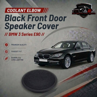 Black Front Door Speaker Cover 51417144559 Compatible With BMW 3 Series E90 & X1 E84