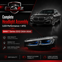 Complete Headlight Assembly (LED Performance + AFS) Left 63119450239 & Right 63119450240 (Both Side 4 Pin) Compatible With BMW 7 Series (G12) (2020-2024) Tag No.86