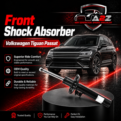 Front Shock Absorber 5Q0413031ES 5Q0413031AJ 5Q0413031ER Compatible With AUDI A3 8V1 Q2 GAB Skoda Octavia (A7/A8), Superb (B8) Volkswagen Tiguan Passat