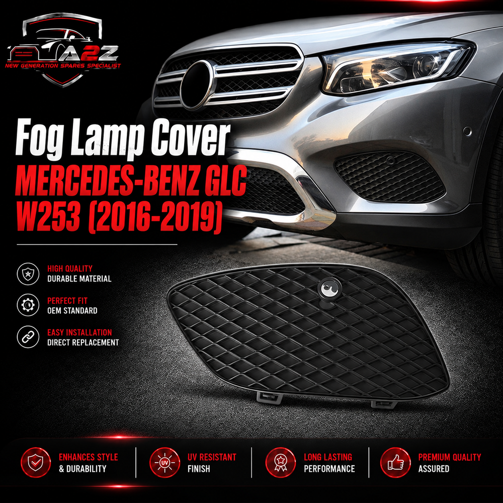 Fog Lamp Cover Left 2538850122 & Right 2538850222 A2478851304 Compatible With MERCEDES-BENZ GLC W253 2016-2019 Tag No.311