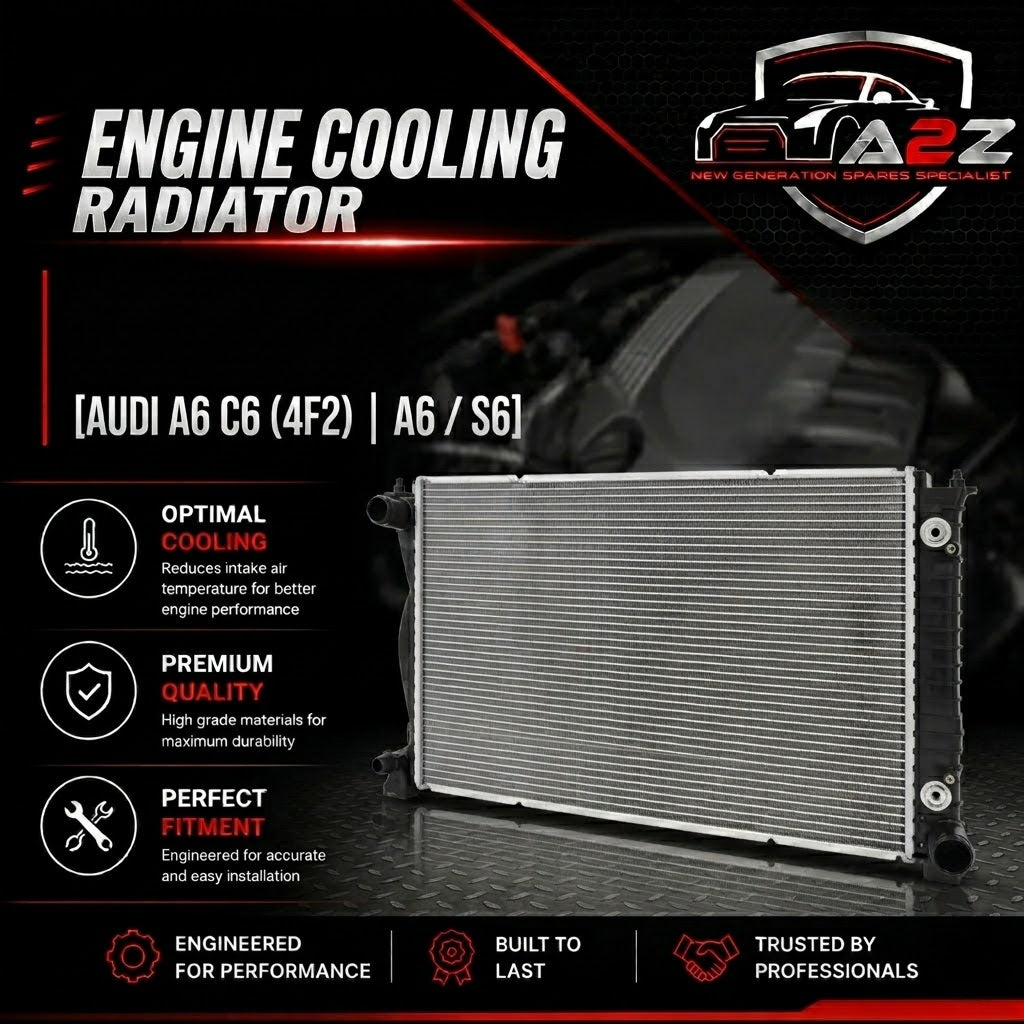 Radiator 4F0121251AG Compatible with AUDI Q7