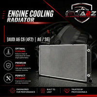 Engine Cooling Radiator 4F0121251AG 4F0121251P Compatible with AUDI A6 C6 (4F2) | A6 / S6