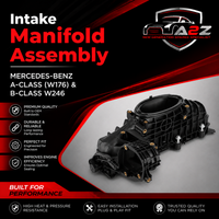 Intake Manifold Assembly A6510900037 6510900037 6510905137 Compatible With MERCEDES-BENZ A-CLASS (W176) & B-CLASS W246 & C-CLASS W204 W205 & CLS (C218) & E-CLASS (W212) & GLA-CLASS (X156) & GLC (X253) & GLE (W166) & M-CLASS (W166)