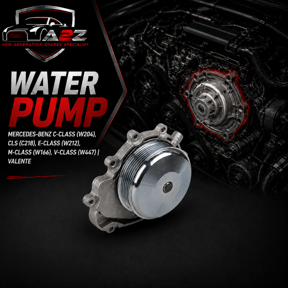 Water Pump WPS3057 A6512000300 Compatible With MERCEDES-BENZ C-CLASS (W204), CLS (C218), E-CLASS (W212), M-CLASS (W166), V-CLASS (W447) | VALENTE (CONTINENTAL)