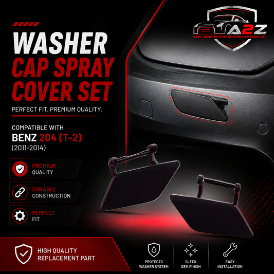 Benz 204 (T-2) (2011-2014) Washer Cap Set. 2048804324 = R.H 2048804224 = L.H. Tag 267
