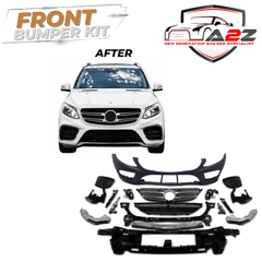 Front Bumper Kit 1668851638ZCDZW Compatible With MERCEDES W166 GLE To AMG {2016-2019} FBK.205