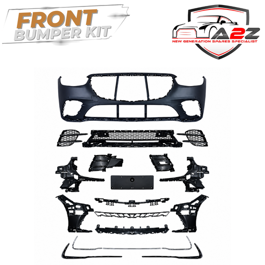 A To Z Compatible With Mercedes Benz S Class W223 (2021-2025) Front Bumper Upgrade Convert To S450 Amg Bumper Body Kit Gc W223-007 CC-9717 (Shipping Cost Not Included In Price)