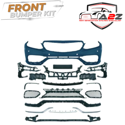 A To Z Compatible With Mercedes Benz E Class W212 Lci (2014-2016) Front Bumper Upgrade Convert To Amg E63 Amg Bumper Body Kit Gc W212-005 CC-9706 (Shipping Cost Not Included In Price)