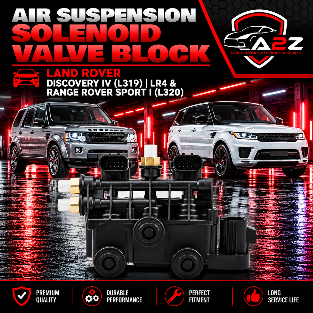Air Suspension Solenoid Valve Block RVH000055 RVH000055GBP Compatible With LAND ROVER DISCOVERY IV (L319) | & LR4 RANGE ROVER SPORT I (L320)
