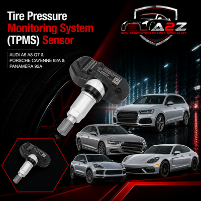 Tire Pressure Monitoring System (TPMS) Sensor 4F0907275 Compatible With AUDI A6 A8 Q7 & PORSCHE CAYENNE 92A & PANAMERA 92A Tag-TS-10