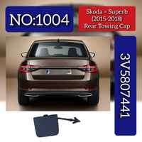 Rear Towing Cap 3V5807441 Compatible With Skoda Superb (2015-2018) Tag No.1004