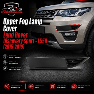 Upper Fog Lamp Cover Right LR061230 & Left LR061235 Compatible With Land Rover Discovery Sport - L550 (2015-2019) Tag No.618