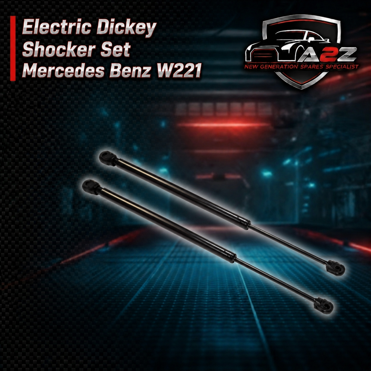 Tailgate Strut Set 2217500236 Compatible With Mercedes Benz W221