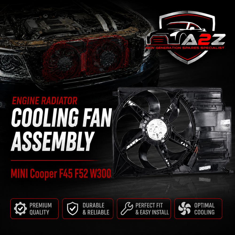 Engine Radiator Cooling Fan Assembly 17427617608 Compatible With MINI Cooper F45 F52 W300