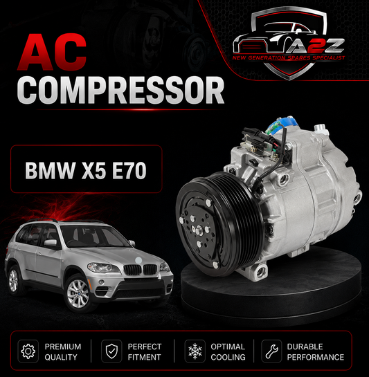 Air Conditioning Compressor 64509121758 Compatible With BMW X5 E70