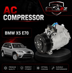 Air Conditioning Compressor 64509121758 Compatible With BMW X5 E70
