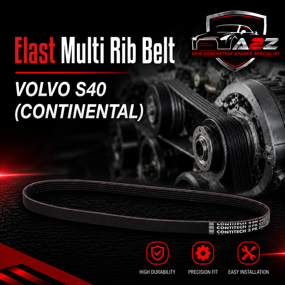 Elast Multi Rib Belt 5PK868 30650846 Compatible With VOLVO S40 (CONTINENTAL)