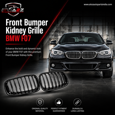 Front Bumper Kidney Grille Left 51137200169 & Right 51137200170 Compatible With  BMW 5 Series F07 GT