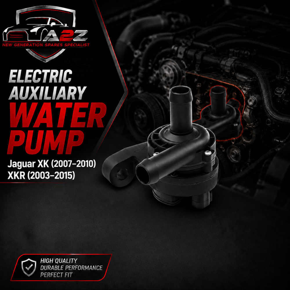 Electric Auxiliary Water Pump 4R8318D474AA C2P3531 Compatible With Jaguar XK (2007–2010) XKR (2003–2015)