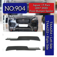 Front Bumper Spoiler Left T4A6254 & Right T4A6253 Compatible With Jaguar F-pace (2017-2020) Tag No.904