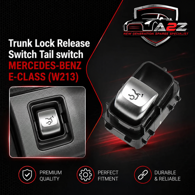 Trunk Lock Release Switch Tail switch 2229051604 2229050409 Compatible With MERCEDES-BENZ E-CLASS (W213) & S-CLASS (W222, V222, X222)