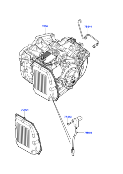 Transmission Valve Block Cover LR000865 Compatible With FREELANDER 2 (L359) | LR2  RANGE ROVER EVOQUE (L551)